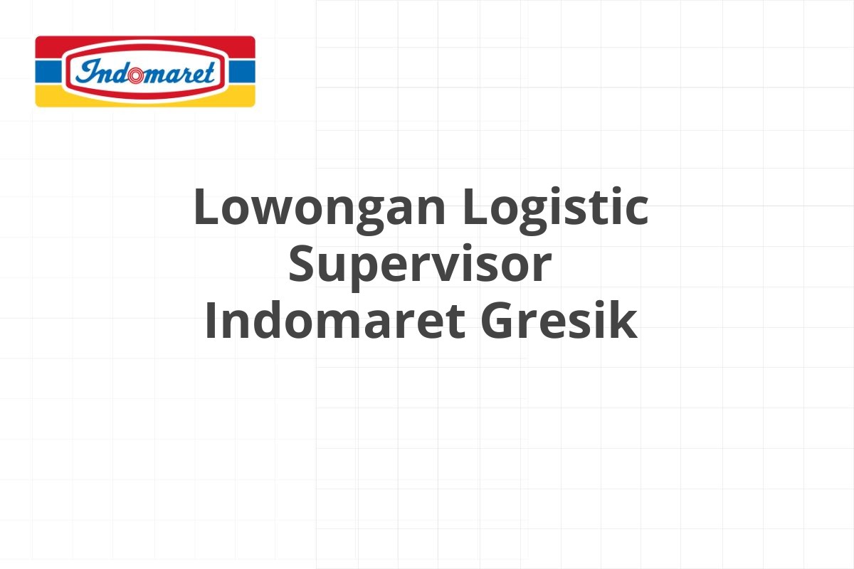 Lowongan Manajer Produksi Indomaret Lampung