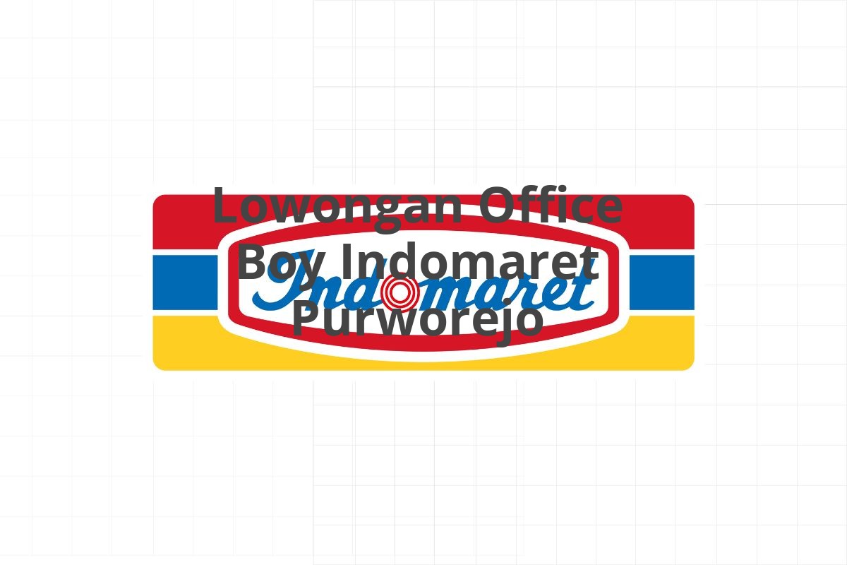 Lowongan Staff Administrasi Indomaret Bogor