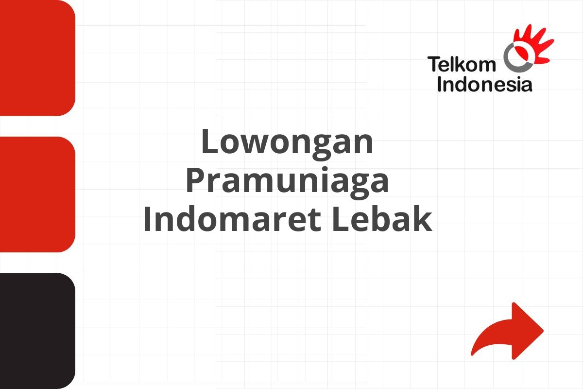 Lowongan Supervisor Trainee Area Indomaret Pamekasan