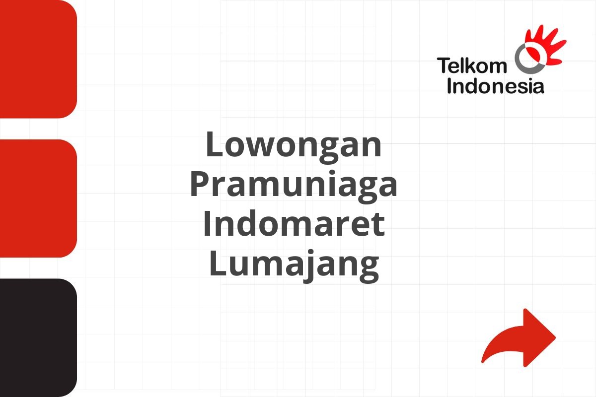 Lowongan Supervisor Trainee Area Indomaret Samarinda