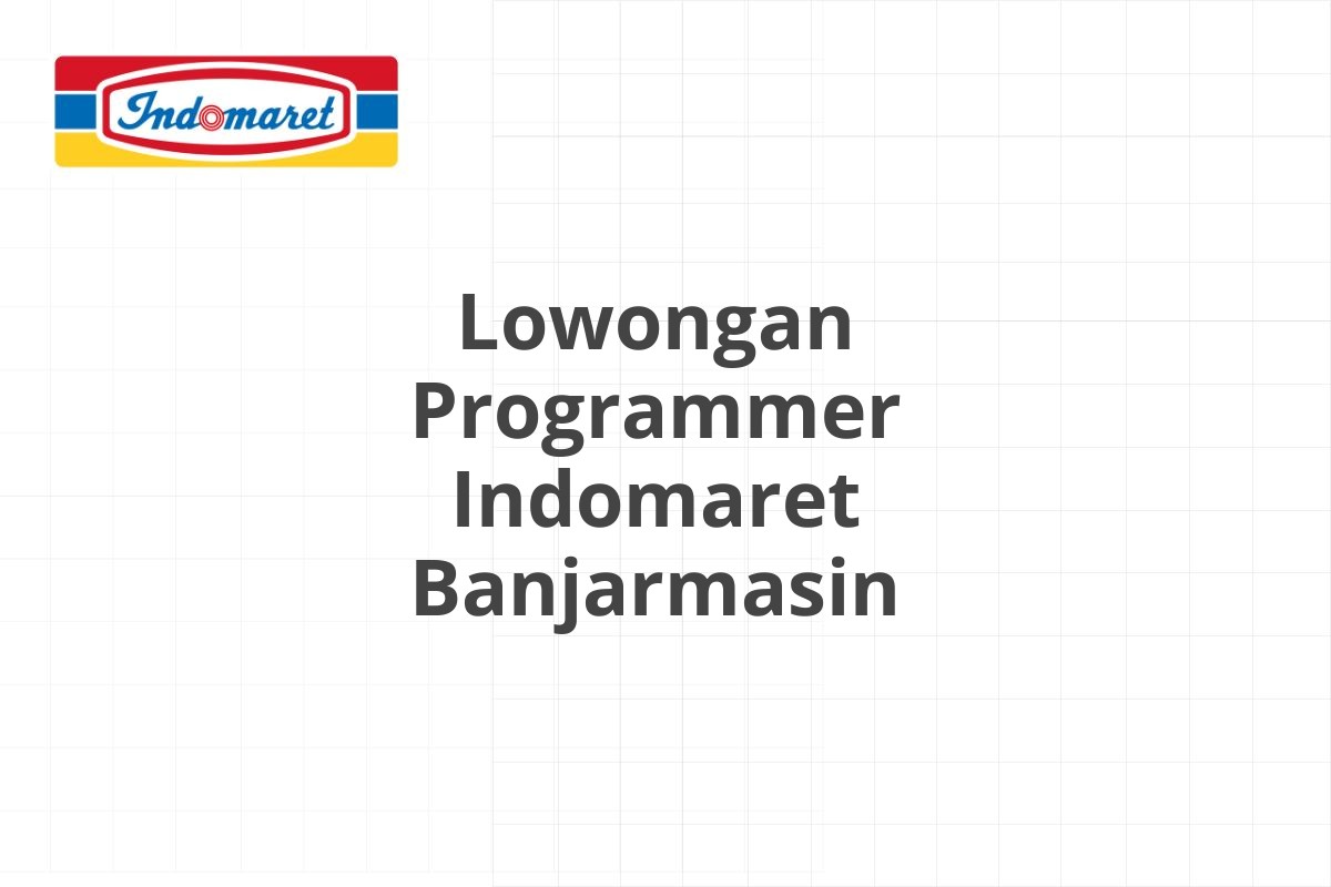 Lowongan Driver Indomaret Majalengka