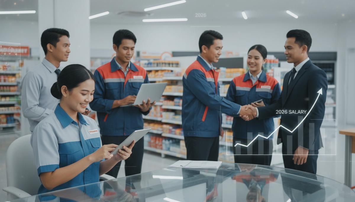 gaji karyawan indomaret semua jabatan 2026