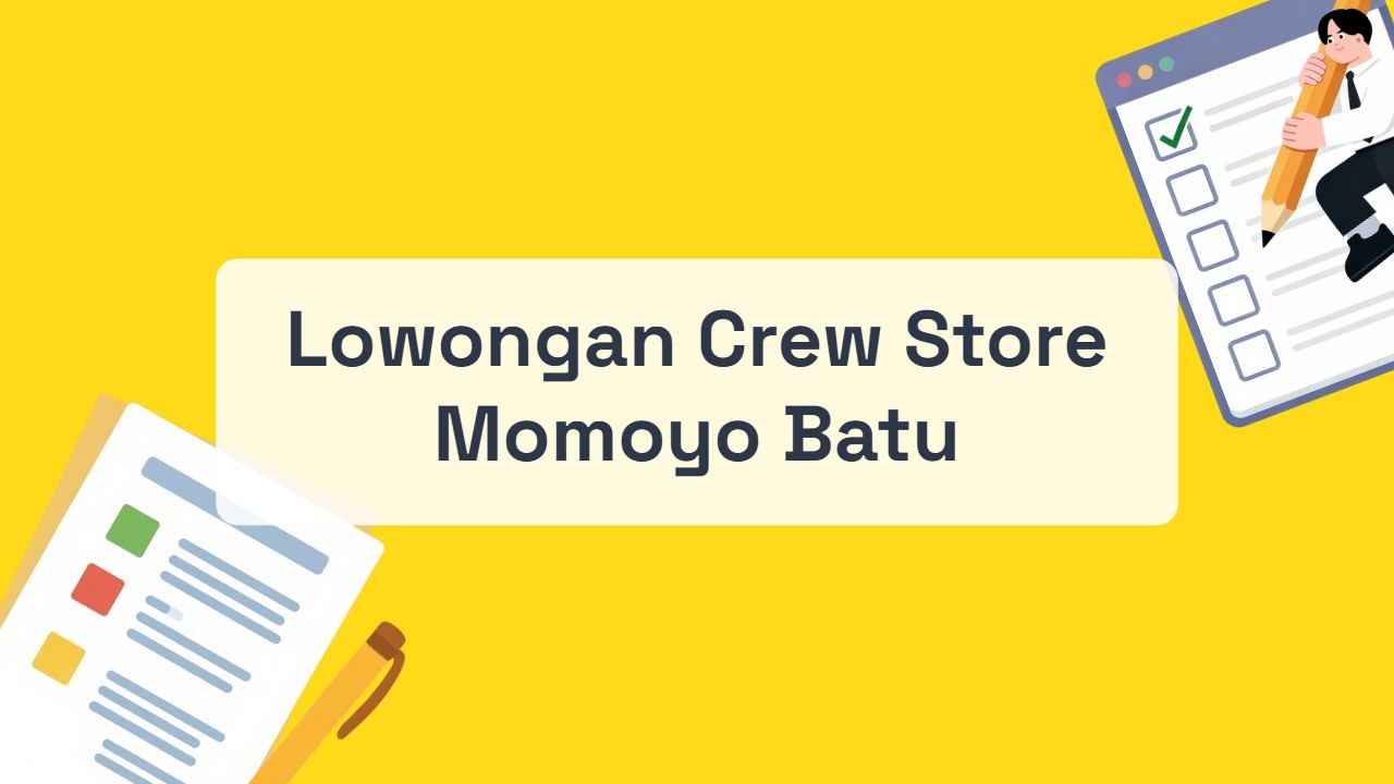 Lowongan Crew Store Momoyo Batu Terbaru Tahun 2026